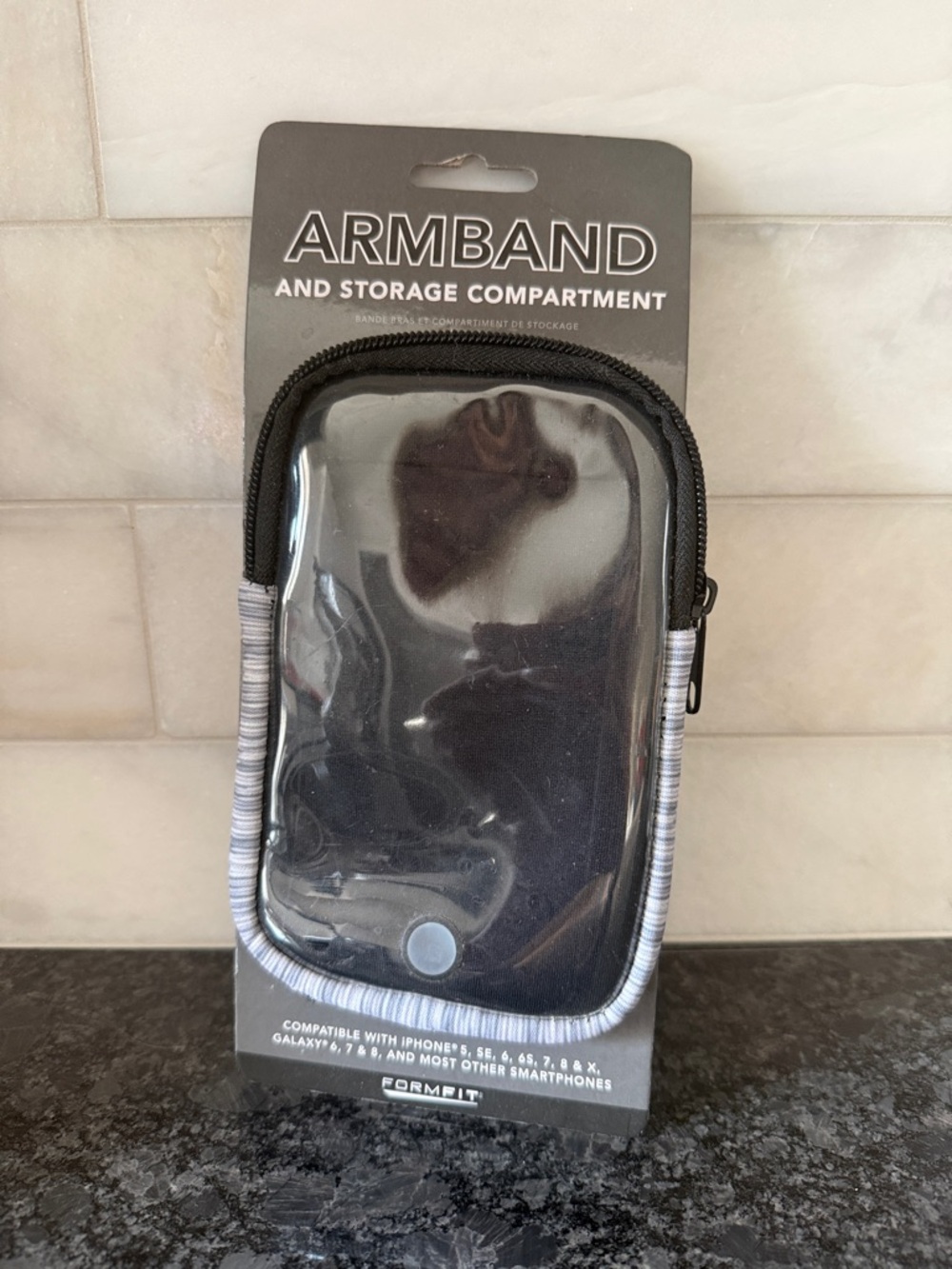 Black Armband Phone Case for Running